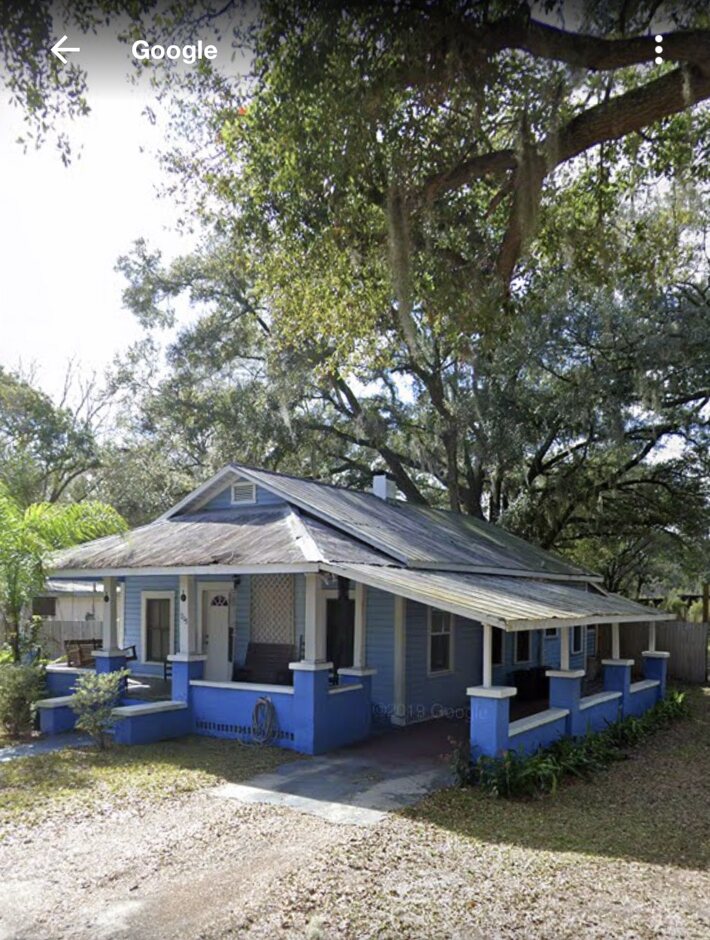 House before residential remodeling